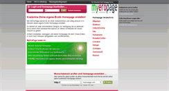 Desktop Screenshot of myeropage.com